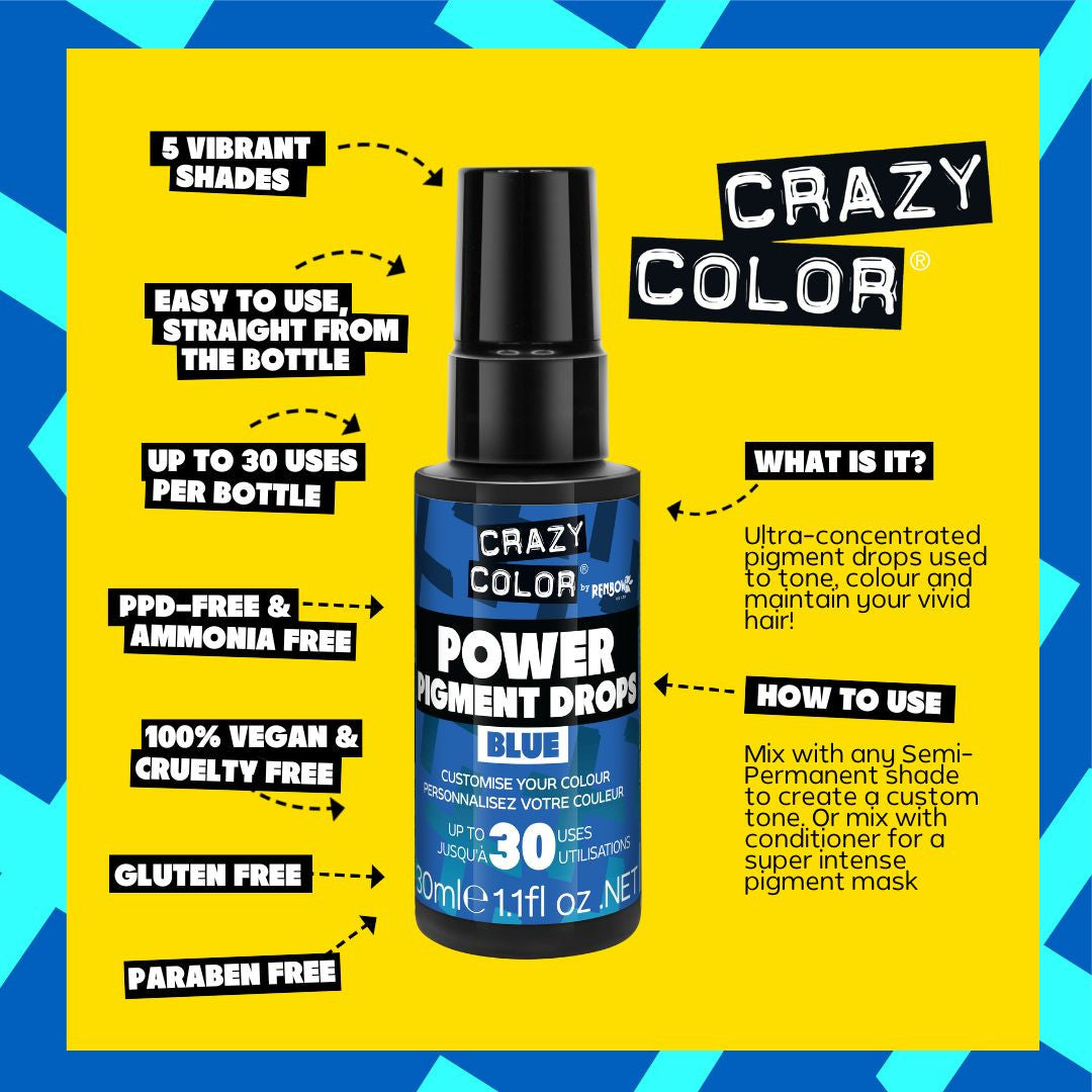 Power Pigment Set Blue