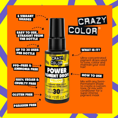Power Pigment Set Yellow