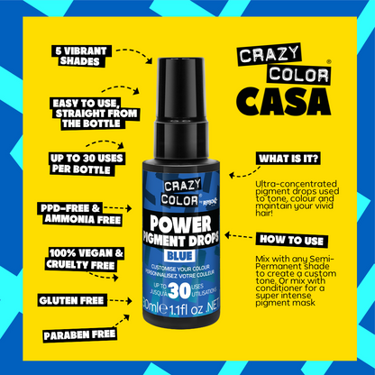 POWER Pigment Drops Blue