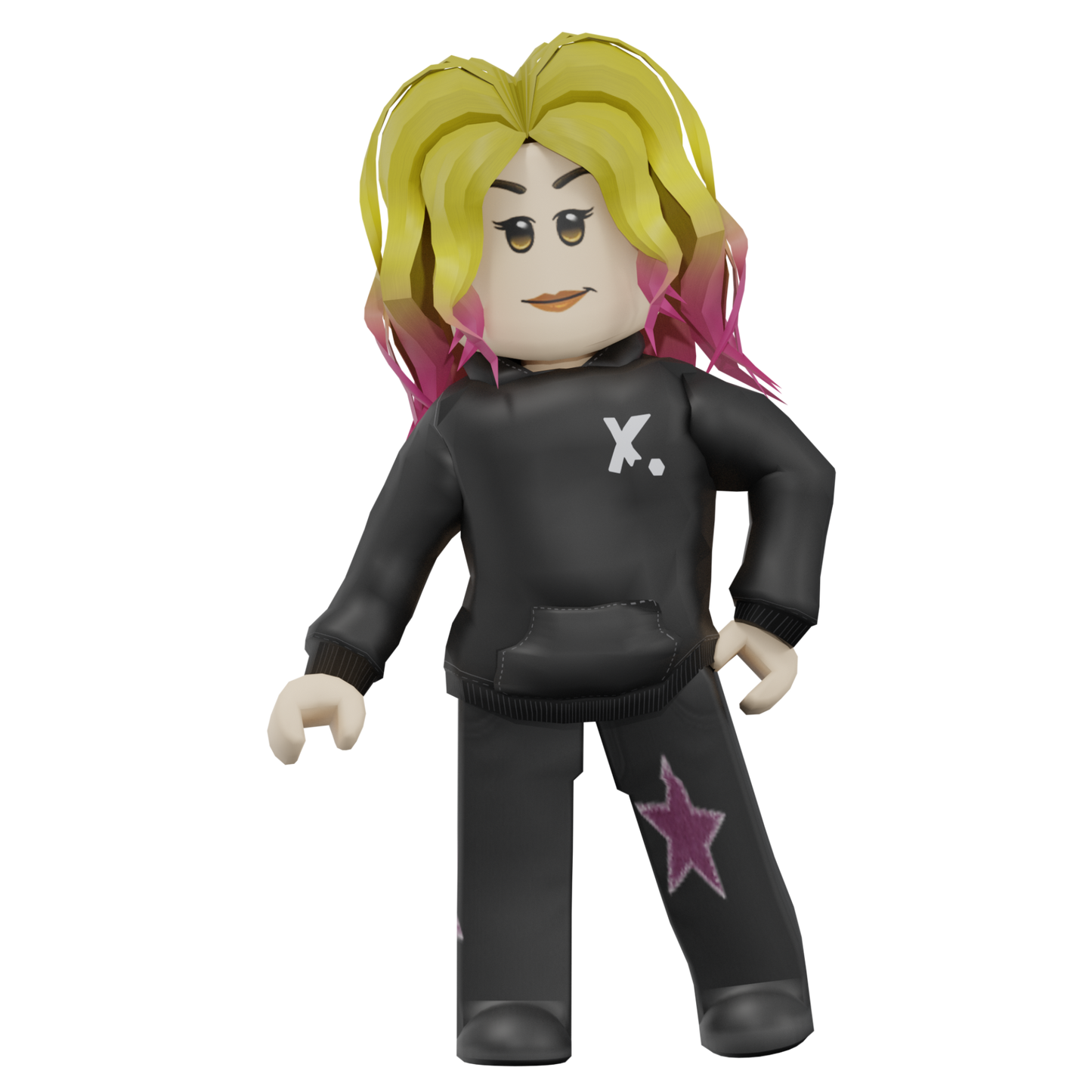 Roblox Summer Brights Ombre High Pony Set