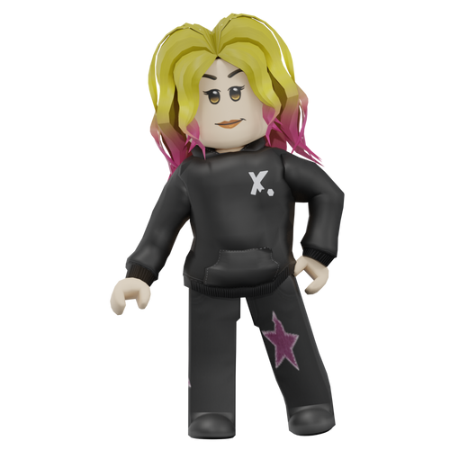 Roblox Summer Brights Ombre High Pony Set
