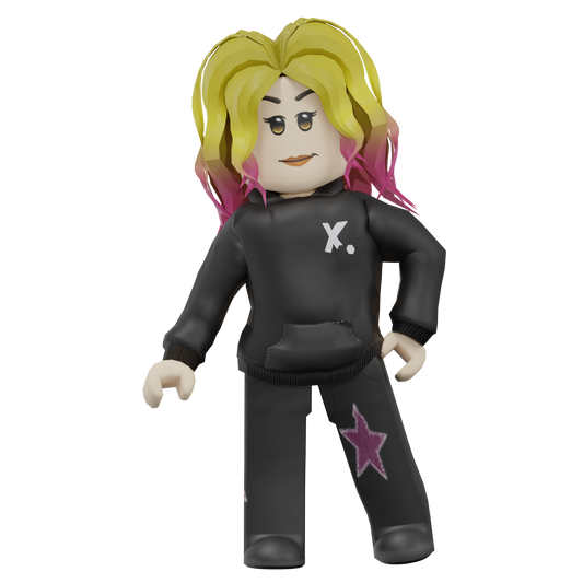Roblox Summer Brights Ombre High Pony Set