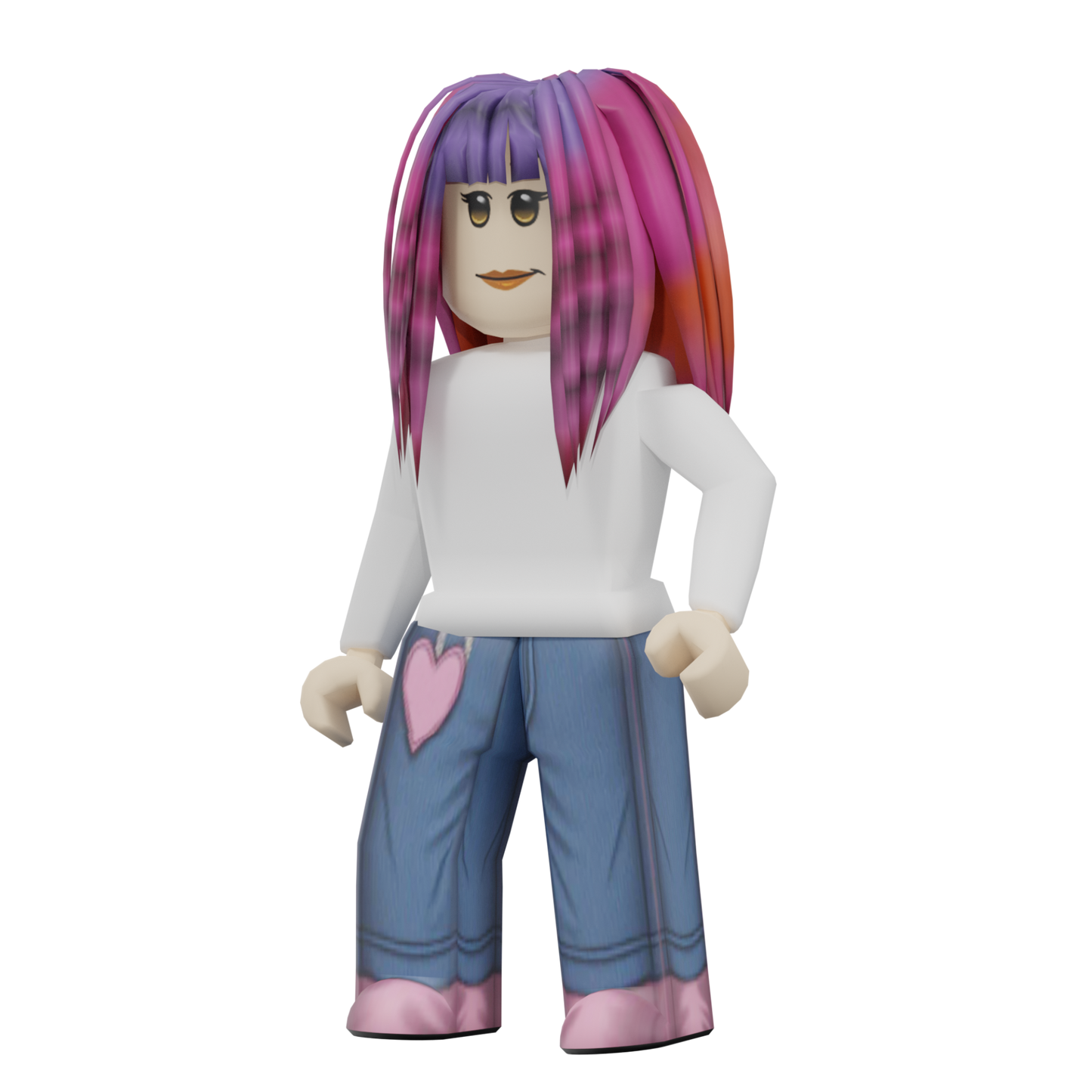 Roblox Electric Pink Racoon Set