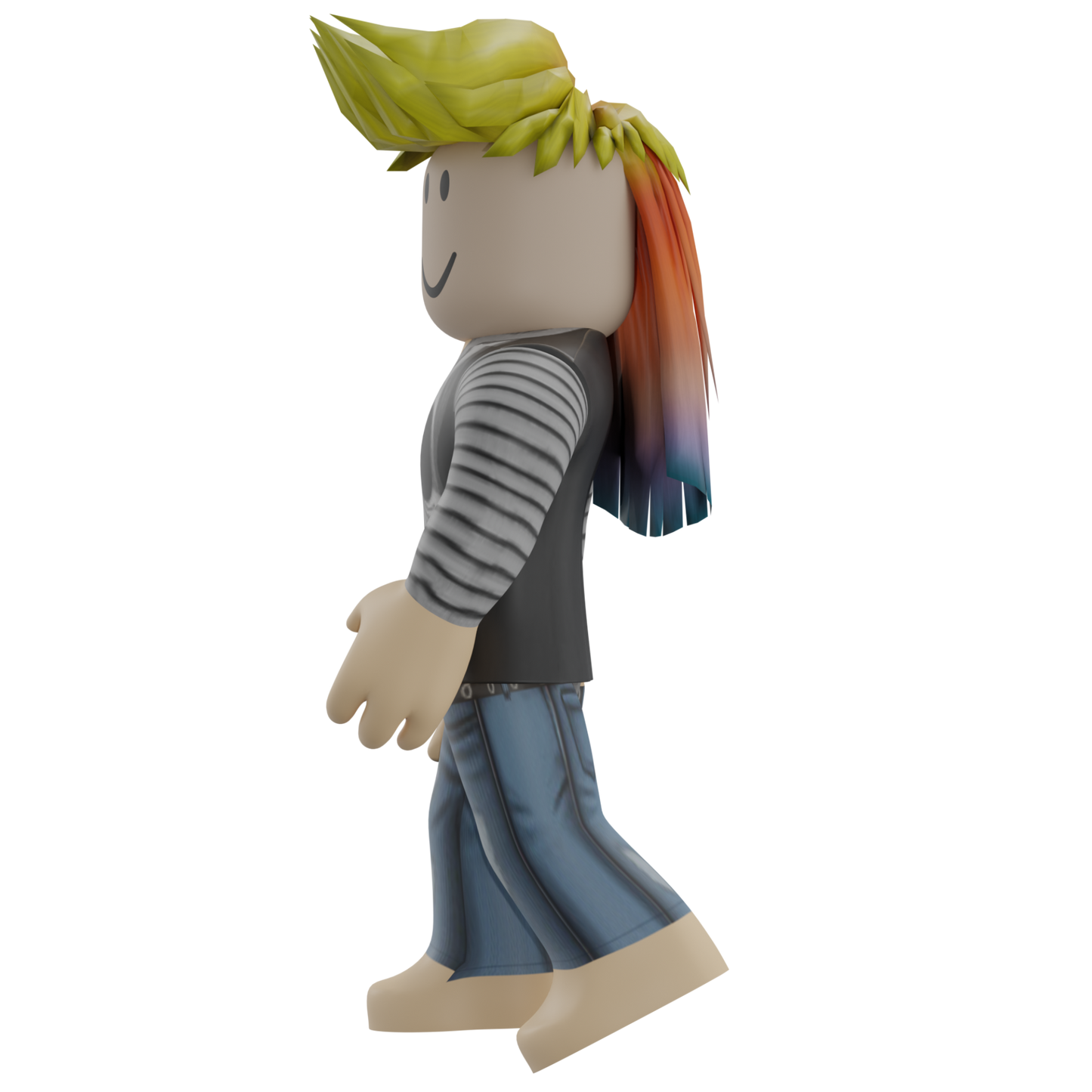 Roblox Neon Spiked Crown Set