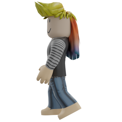 Roblox Neon Spiked Crown Set