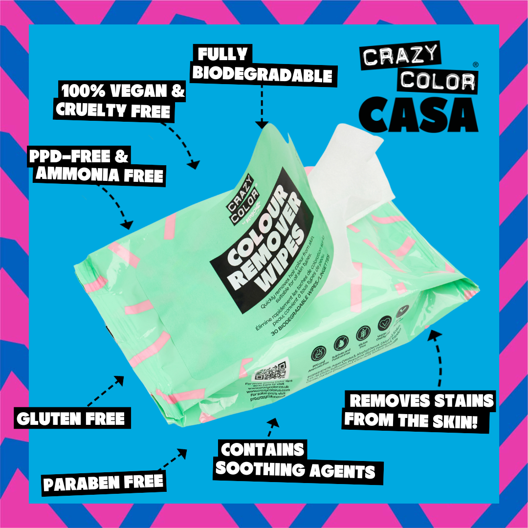 Colour Remover Wipes