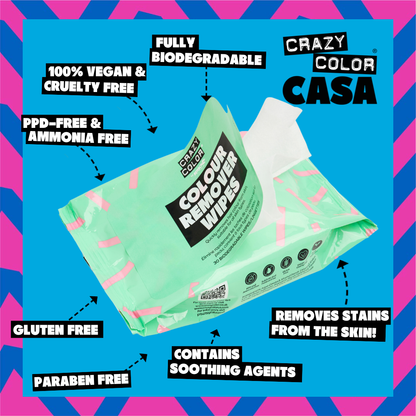 Colour Remover Wipes