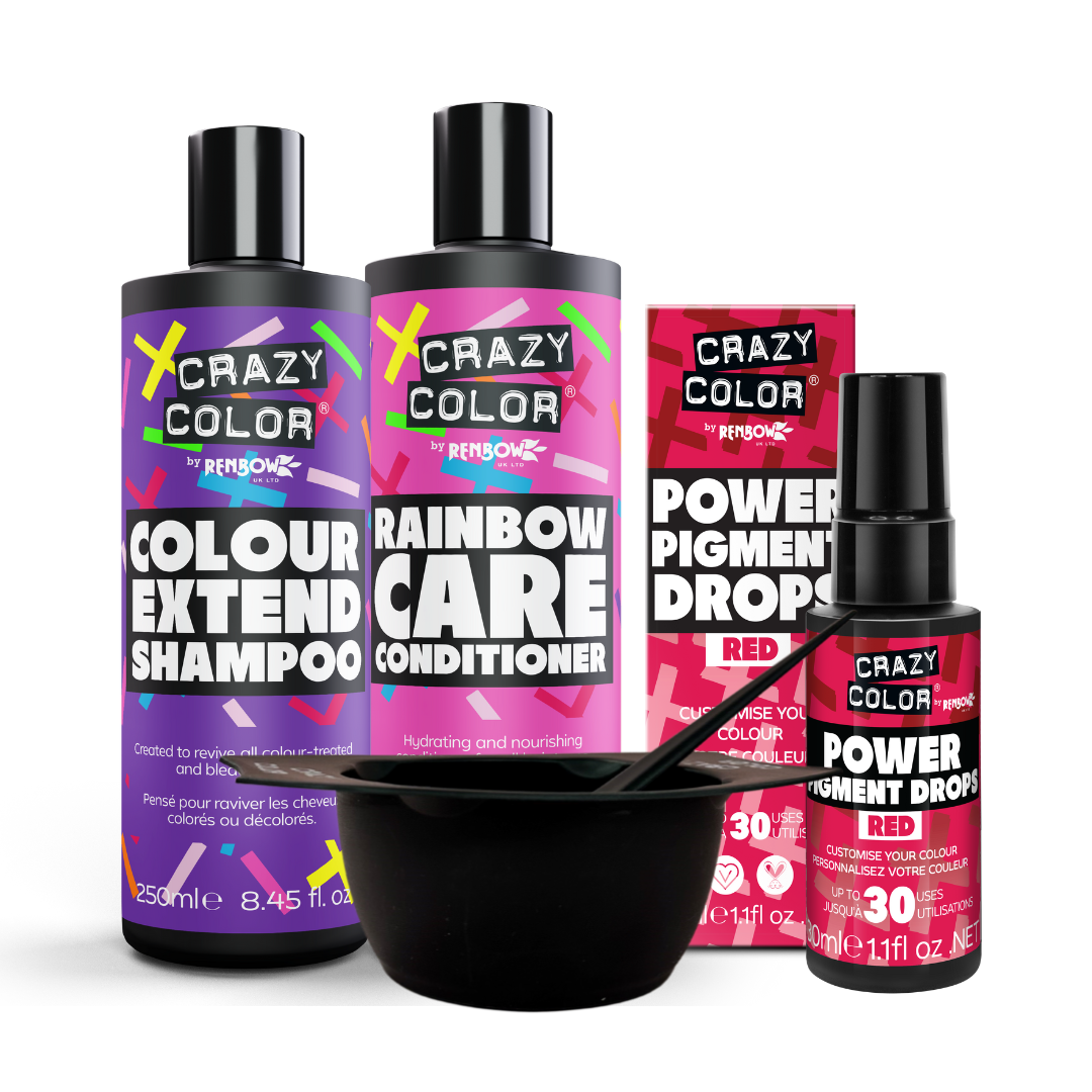 Power Pigment Set Red