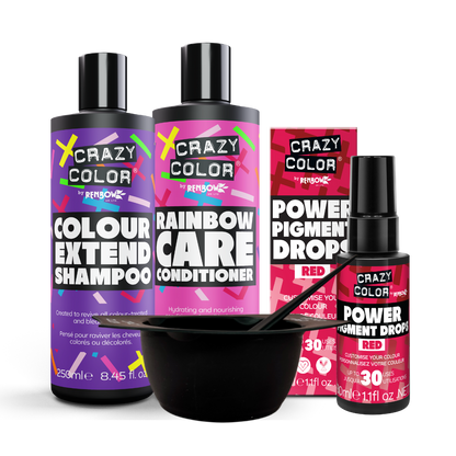 Power Pigment Set Red