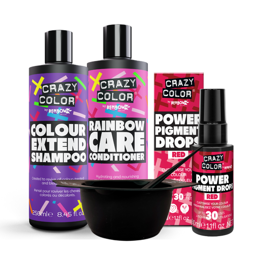 Power Pigment Set Red