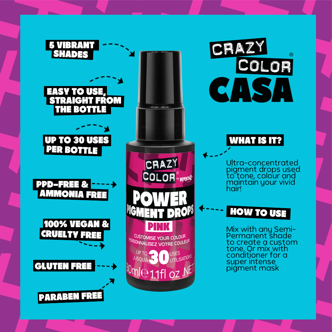 POWER Pigment Drops Pink