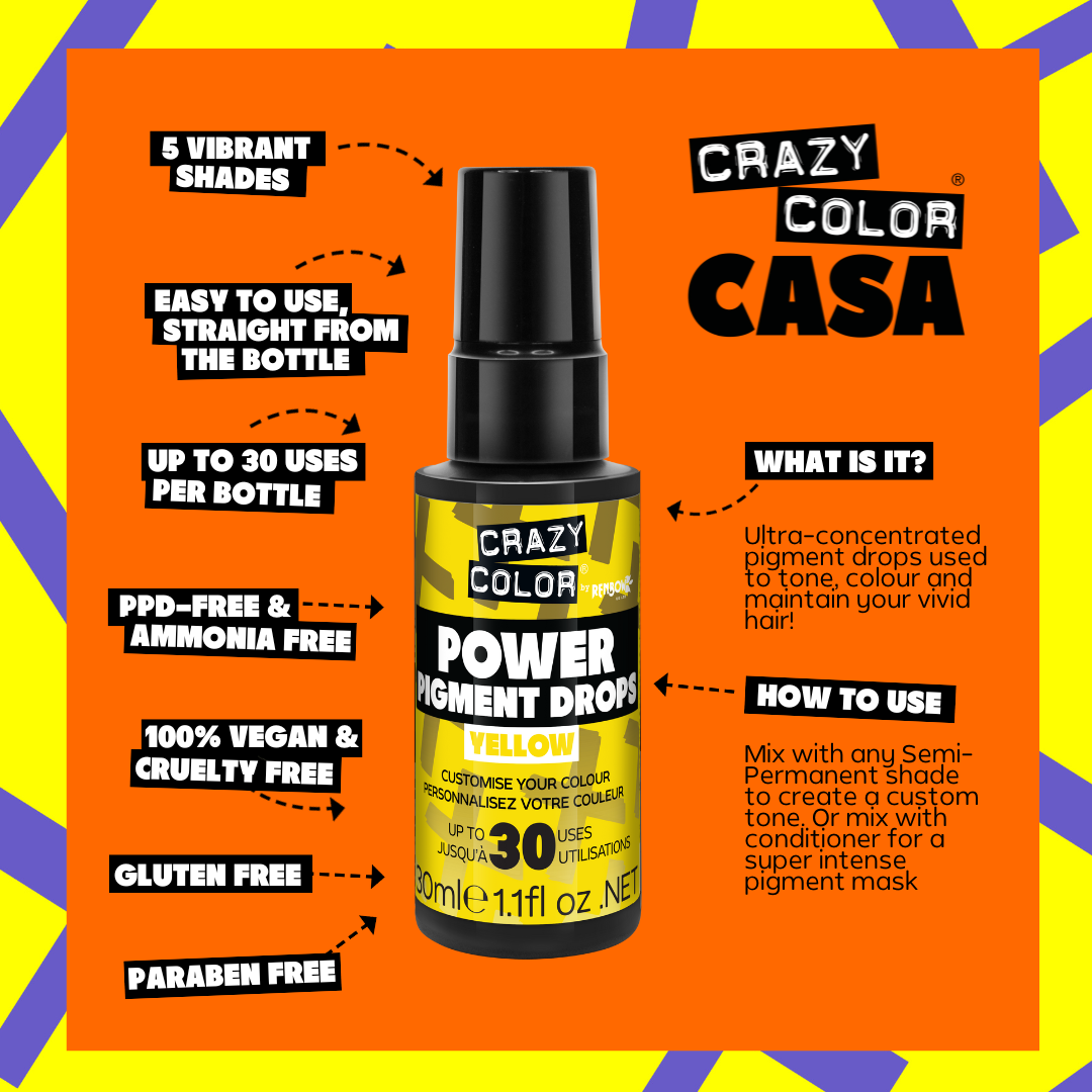 POWER Pigment Drops Yellow