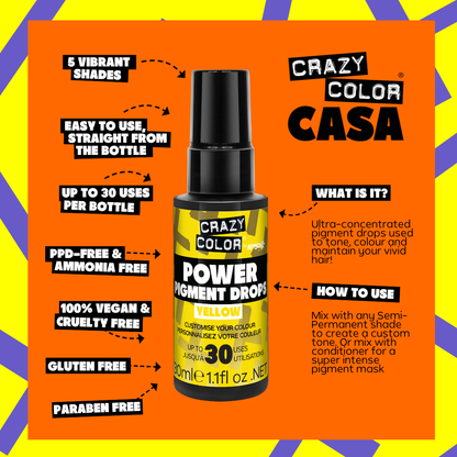 POWER Pigment Drops Yellow