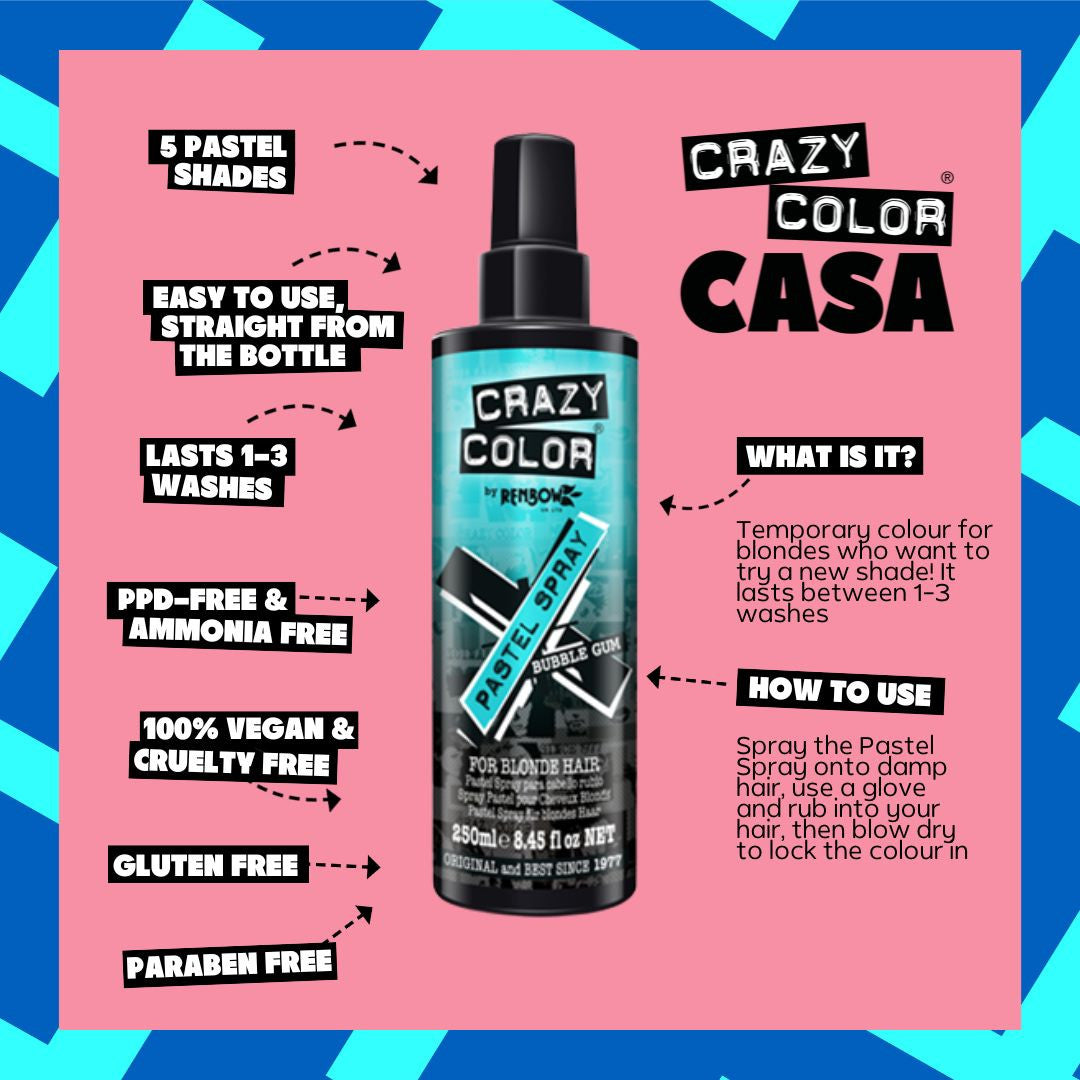 Pastel Spray Bubblegum