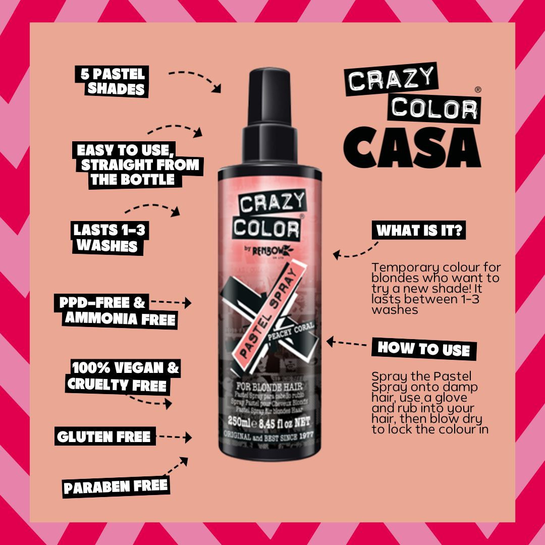 Pastel Spray Peachy Coral